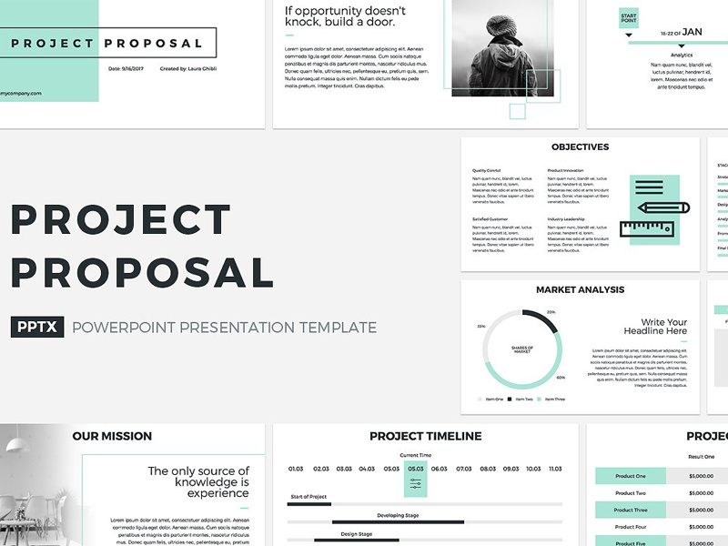 Free Project Proposal Powerpoint Template - PRINTABLE TEMPLATES