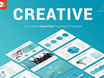 Creative PowerPoint Template by Templates on Dribbble