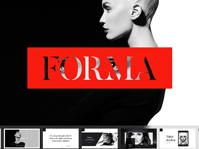 Forma PowerPoint Presentation - FREE Download elegant fashion fashion catalog fashion collection fashion trend free download powerpoint presentation simple stylish template templates