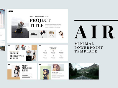 Air Minimal PowerPoint Template best powerpoint template business powerpoint clean clean template creative elegant minimal minimal powerpoint template presentation templates professional simple