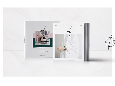 Emily Magazine clean editorial emily fashion indesign magazine minimal minimalist template travel