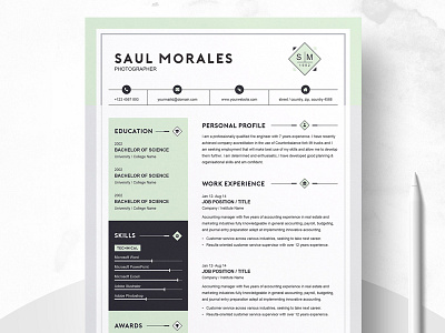 Resume Template 3 Page | CV Template clean resume clean resume design curriculum vitae cv template modern cv modern resume resume cover letter resume cv resume template