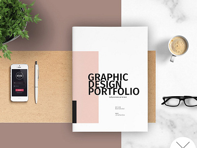 Graphic Design Portfolio Template branding graphic brochures graphic design graphic portfolio indesign template logo branding minimal template minimalist modern template portfolio portfolio template print design