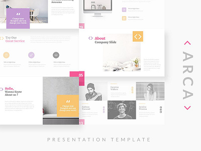 ARCA - Keynote Template business plan business presentation clean keynote corporate presentation creative presentation education keynote template pitch deck pitch deck presentation presentation proposal template