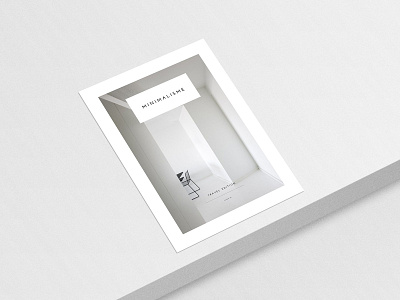 Magazine Minimalisme architecture branding brochure business clean creative editorial fashion feminine indesign interiors magazine minimal minimalisme modern presentation template templates typography white