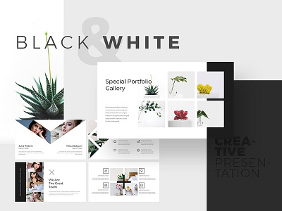 Black & White Keynote Template black black white business clean creative elegant entrepreneur keynote keynote presentation keynote template keynote templates minimal modern powerpoint presentation professional simple template templates white