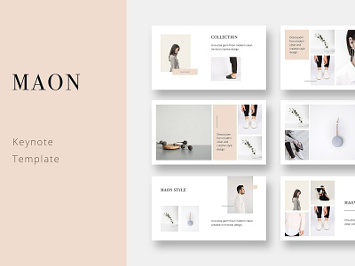 MAON - Keynote Template business clean creative ecommerce elegant feminine keynote keynote presentation keynote template keynote templates layoutt minimal modern powerpoint presentation simple slides slideshow template templates