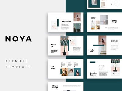 NOYA - Keynote Template business clean clean template creative design elegant keynote keynote presentation keynote template minimal minimalistic modern presentation simple stylish stylish template template templates trendy vector