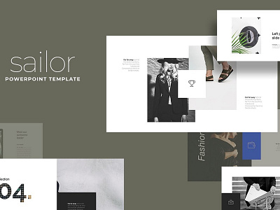 Sailor PowerPoint Template business catalog clean creative elegant fashion keynote lookbook minimal modern powerpoint presentation powerpoint template powerpoint templates presentation presentation template professional simple template templates trending