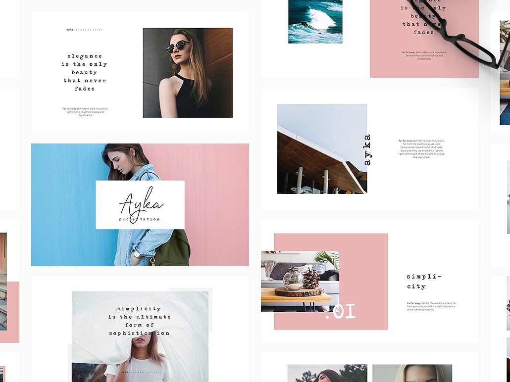 Ayka PowerPoint Template by Templates on Dribbble