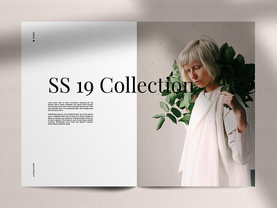 LookBook Minimal Fashion Template brochure business catalog clean creative delicate elegant fashion fashion template letter lookbook lookbook template magazine minimal minimal fashion template minimal template modern professional simple template