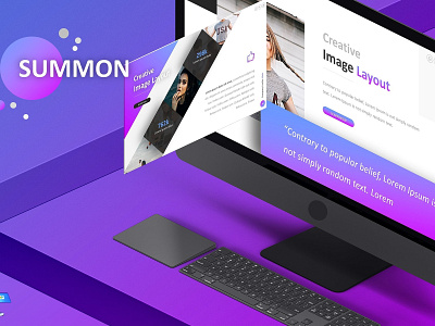 Summon - Keynote Template branding business clean creative design elegant infographic keynote keynote presentation keynote template magazine minimal modern portfolio powerpoint presentation professional simple template templates