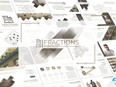 Fractions- Keynote Template business clean corporate creative design elegant fractions keynote keynote presentation keynote template keynote templates minimal modern presentation presentation template professional simple template templates unique