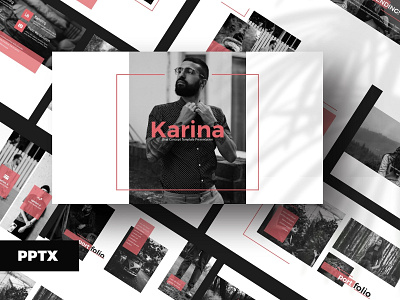 Karina - Modern Powerpoint brand branding brochure business clean creative design layout lookbook minimal modern modern powerpoint modern template pitch deck powerpoint presentation powerpoint template presentation proposal studio template