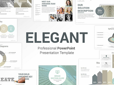 Elegant PowerPoint Template Pack agency business clean corporate creative design elegant elegant powerpoint template minimal modern multipurpose powerpoint powerpoint template presentation presentation template professional professional powerpoint simple template templates