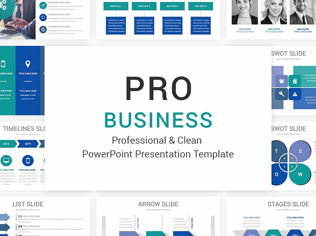 pro business powerpoint template by templates dribbble dribbble