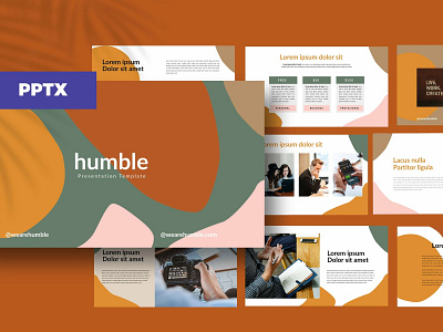 humble - Presentation botanical branding business catalog clean corporate creative presentation elegant humble lookbook minimal modern multipurpose presentation professional simple template templates trending