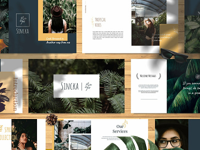 Tropical Powerpoint Template designs themes templates and