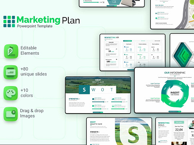 Marketing Plan Powerpoint Template branding business clean corporate creative elegant infographic marketing marketing plan minimal modern plan powerpoint template presentation presentation template professional simple slides template templates