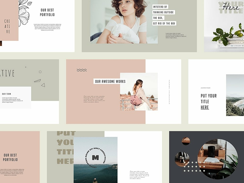 Manis Keynote Template by Templates on Dribbble