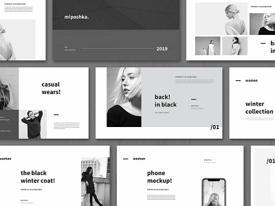 Miposhka - Powerpoint Template branding business clean corporate creative design elegant minimal minimalist modern multipurpose portfolio powerpoint powerpoint presentation presentation presentation template professional simple template templates