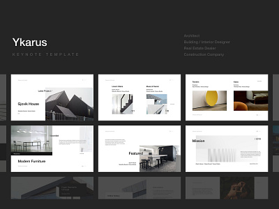 Ykarus Keynote Template branding business clean corporate creative design elegant keynote keynote presentation keynote template minimal modern multipurpose portfolio presentation presentation template professional simple template templates