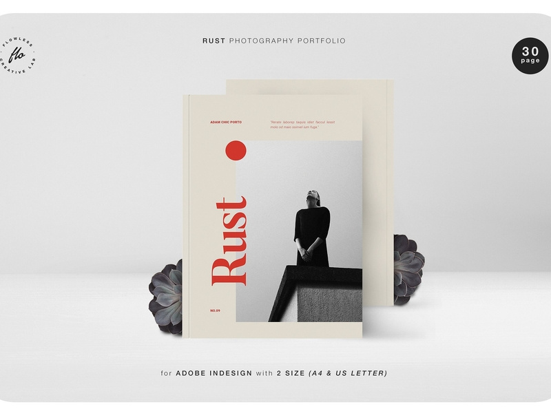 RUST Images Portfolio by way of Templates upon Dribbble photo about Printable Portfolio identified as RUST Pictures Portfolio via Templates upon Dribbble