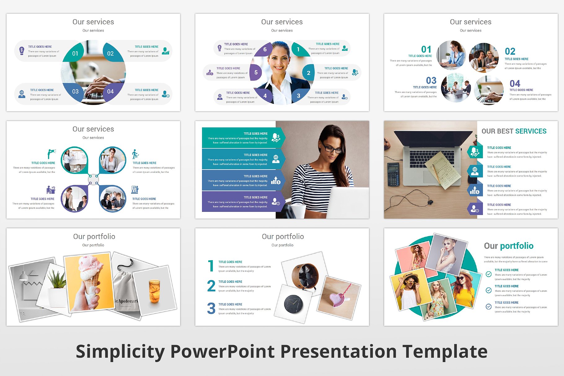 powerpoint presentation templates dribbble