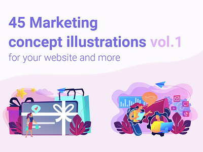 Marketing concept illustrations business concept concept app concept illustrations creative design development finance illustration illustrations landing page marketing marketing concept marketing design modern process strategy template web app website