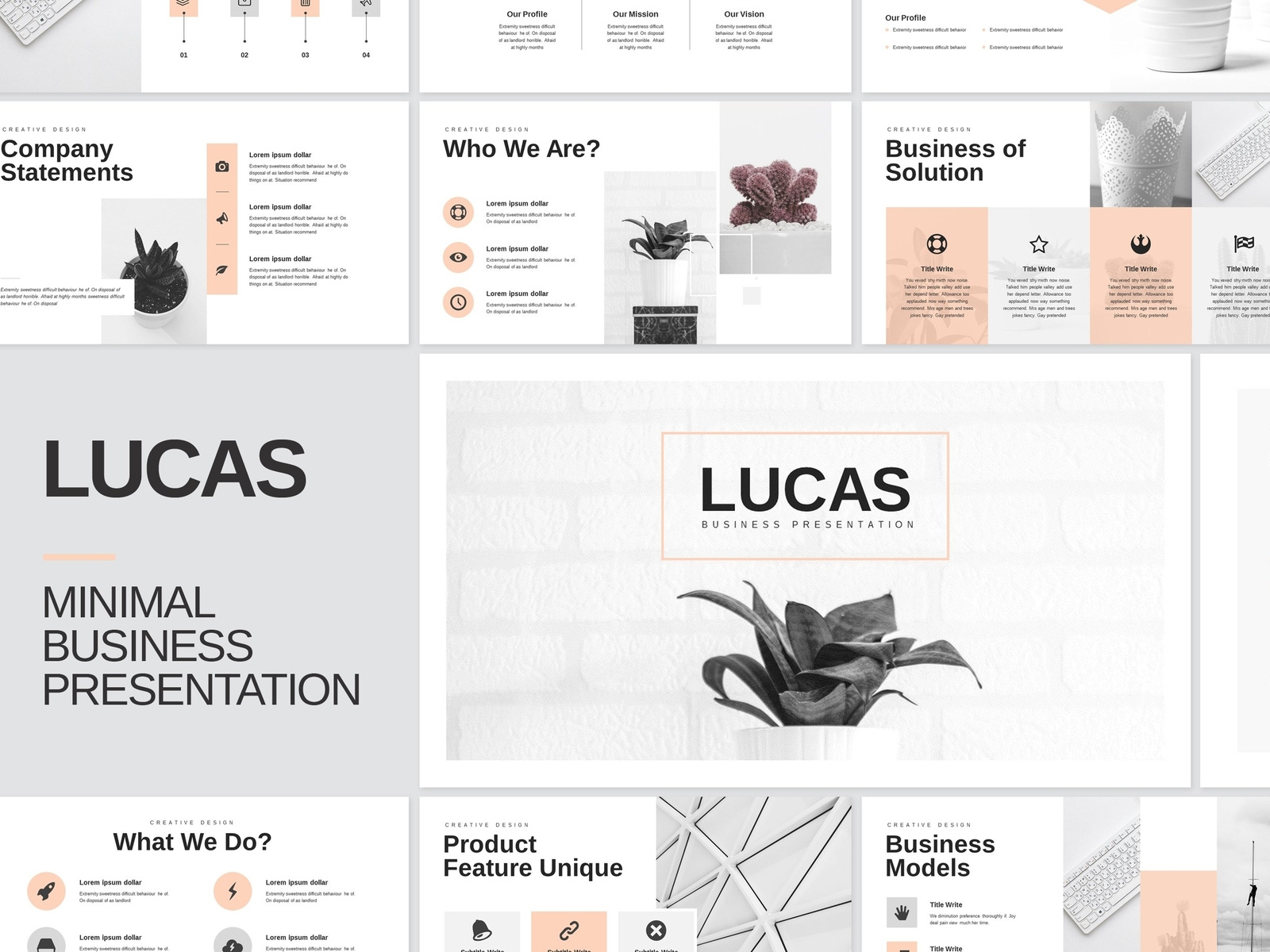 iconic powerpoint template free