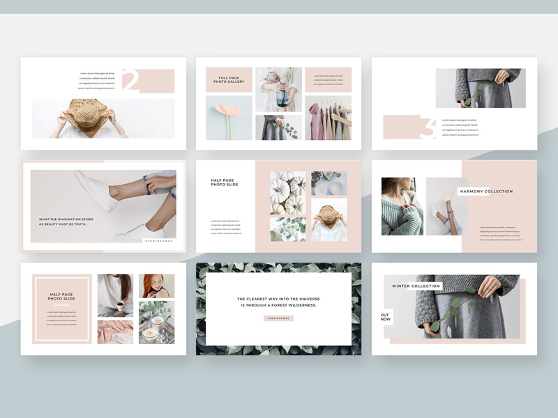 Magnolia Powerpoint Presentation By Templates On Dribbble
