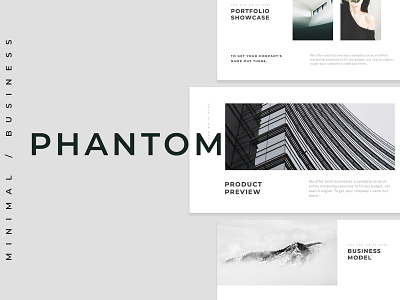 Phantom Minimal PowerPoint Template business clean corporate creative design elegant minimal minimal google slides minimal presentation minimal template minimalism minimalist minimalist presentation minimalist template modern presentation professional simple template templates