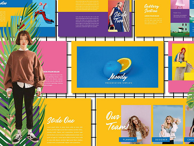 Moody Presentation Template designs, themes, templates and downloadable ...