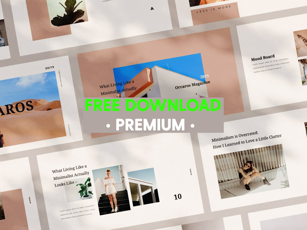 Free Premium Download Orcaros Keynote By Templates On Dribbble