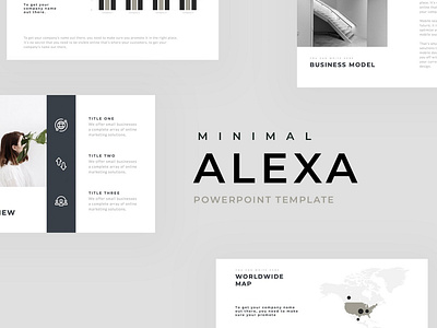 Alexa Minimal PowerPoint Template business clean corporate creative design minima powerpoint template minimal minimal google slides minimal presentation minimal template minimalism minimalist minimalist presentation minimalist template modern presentation professional simple template templates