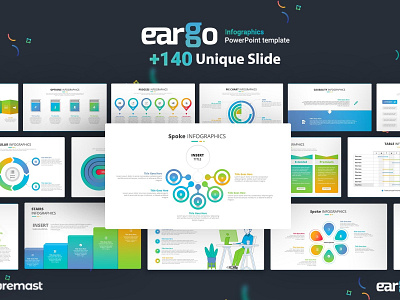 eargo - Infographics Template branding business clean corporate creative design elegant infographic infographic template infographics infographics design infographics template minimal modern presentation presentation template professional simple template templates