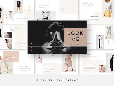 Lookme Minimal Keynote Template business canva clean corporate creative diagram ecommerce elegant enterprise flow infographic map marketing minimal minimal template modern portfolio simple stylish stylish template