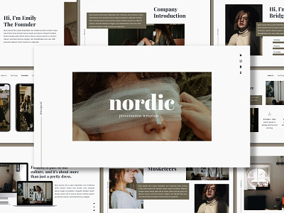 Nordic - Powerpoint Template business clean corporate creative design elegant minimal minimal google slides minimal presentation minimal template minimalism minimalist minimalist presentation minimalist template modern presentation professional simple template templates