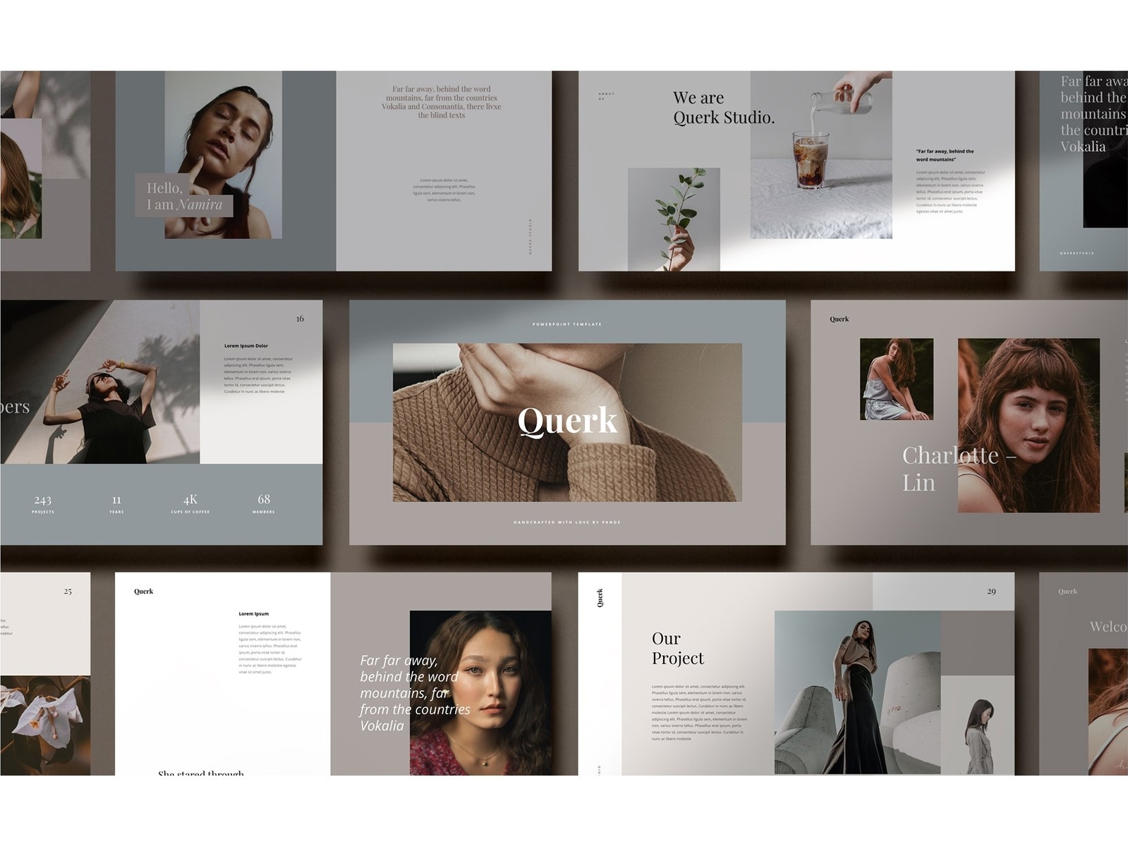 QUERK Keynote by Templates on Dribbble