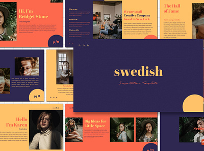 Swedish - Powerpoint Template agency branding business chart corporate creative diagram fashion floral lookbook magazine minimal minimalist powerpoint powerpoint design powerpoint presentation powerpoint template presentation template presentations unique