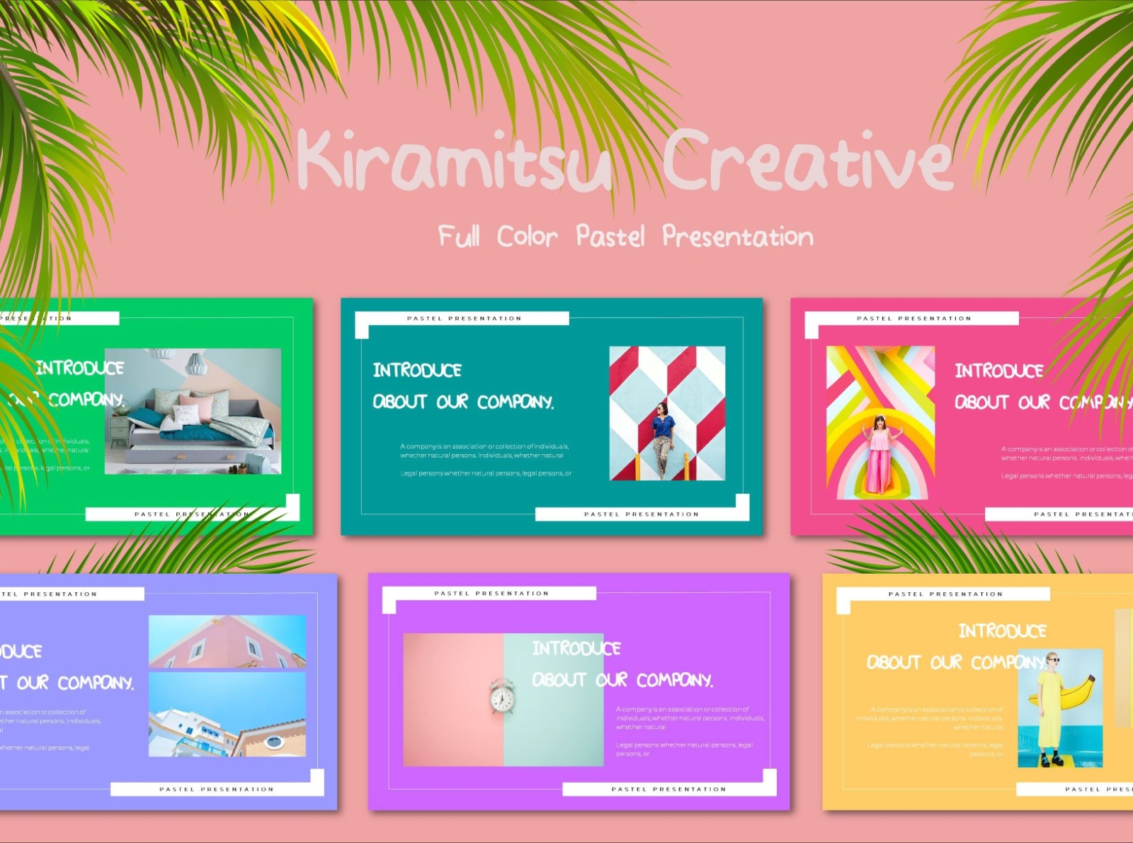 Kiramitsu Pastel Powerpoint By Templates On Dribbble