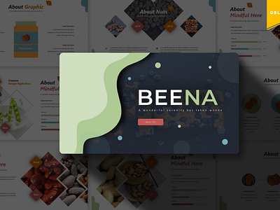 Beena - Google Slides Template brochure creative ebook fashion female google slide google slide template icons infographics magazine minimal minimalism mockup presentation showcase stylish template trendy unique vector