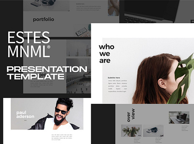 ESTES - Minimal Creative Powerpoint agency business clean company corporate creative elegant minimal minimal template minimalism minimalist minimalistic modern powerpoint powerpoint presentation powerpoint template presentation professional simple template