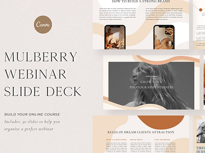 Mulberry Webinar Slide Deck agency art branding business corporate deck design elegant minimal modern mulberry pitch deck pitch deck presentation presentation professional simple slide deck slide template template webinar