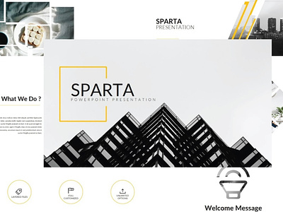 Sparta MNML Powerpoint Template advertising agency art branding business clean company design minimal minimal template minimalism minimalist minimalistic modern powerpoint powerpoint design powerpoint template presentation simple template