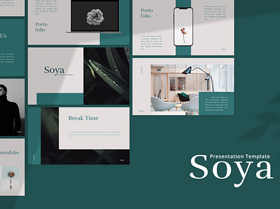 SOYA - Powerpoint Template agency branding business clean corporate corporate design creative elegant minimal modern powerpoint powerpoint design powerpoint presentation powerpoint template powerpoint templates presentation professional simple template website