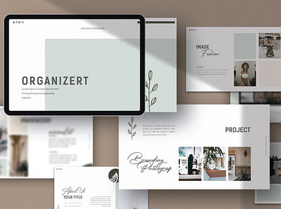 Organizert PowerPoint Template branding business clean corporate creative elegant minimal modern powerpoint powerpoint design powerpoint presentation powerpoint template powerpoint templates presentation presentation design presentation template professional simple template templates