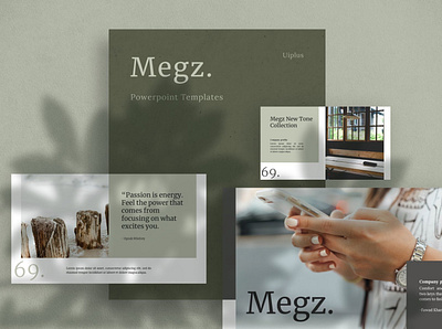 Megz Creative PowerPoint Template agency business clean company corporate creative creative powerpoint design elegant magazine template minimal minimalist modern powerpoint powerpoint template presentation professional simple template templates