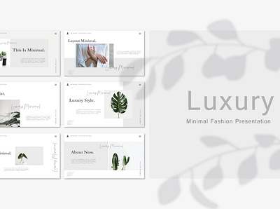 Luxury - Minimal Powerpoint Template art corporate development elegant luxury luxury design luxury template minimal modern powerpoint powerpoint design powerpoint presentation powerpoint template presentation presentation template simple template web design web development website