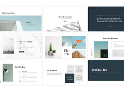 Flatro - Keynote Template agency business clean company corporate keynote keynote presentation keynote template keynote templates minimal minimalist modern presentation professional simple template templates web design web development website